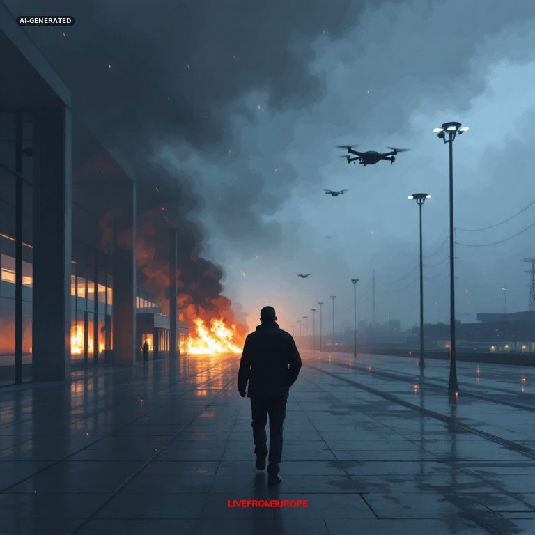 Germany blames Russia for drone attack at Leipzig airport, shuts consulate in Bonn