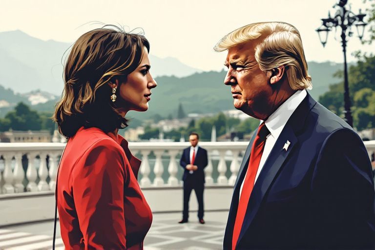 Meloni denies Trumps claim she begged for a photo at G7 summit